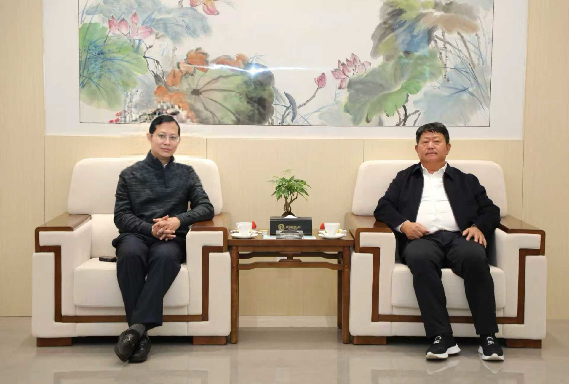 緬甸駐昆總領(lǐng)事敦特林先生到訪瑞和錦程共商中緬經(jīng)濟(jì)走廊新機(jī)遇